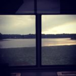 Saffron Burrows Instagram - day 3... hudson river en route to nyc #mozartinthejungle #mozartinthejungleseason3 @mitjamazon