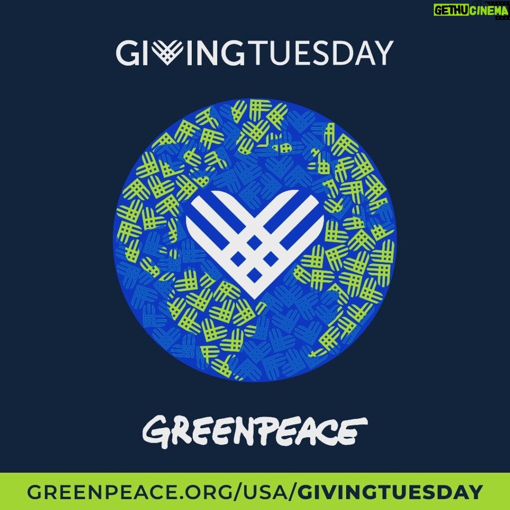 Saffron Burrows Instagram - It’s #GivingTuesday I hope you’ll join me in supporting Greenpeace. They fight every day to expose environmental injustice and drive global change so that the planet has a fighting chance against the climate crisis. This is our problem now. We have to step up today because tomorrow could be too late! www.greenpeace.org/usa/givingtuesday #greenpeace @greenpeaceusa
