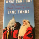 Saffron Burrows Instagram – I’m reading this brilliant, crucial, life-altering call to action.  #whatcanido  Out Sept 8th – pre order now: janefonda.com/whatcanido @janefonda @firedrillfriday 100% of the proceeds go to @greenpeaceusa  #climatechange