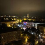 Saffron Burrows Instagram - #zagreb at night