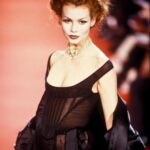 Saffron Burrows Instagram – Rest in Revolution extroadinary  Viv @viviennewestwood ❤️ my 15 year old self met you and you blew my socks off.