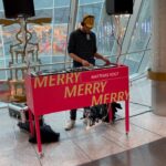 Saffron Burrows Instagram - #frankfurt has the best airport ever. #luthervandross and a bunch of tinsel. taking me back to #stokey days. en route to #croatia Merry everything