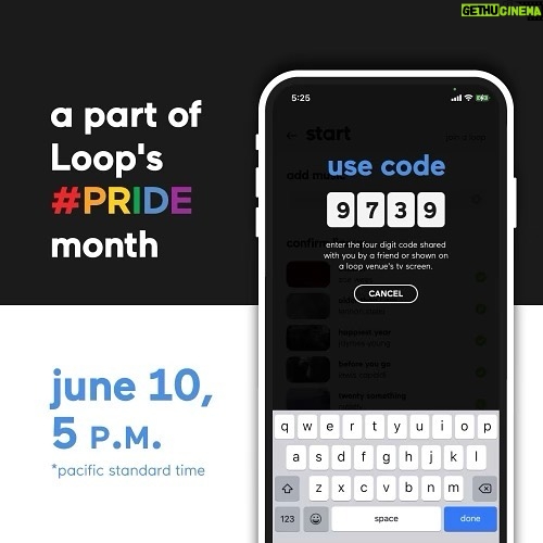 Saffron Burrows Instagram - excited to host a pride watch party on @looptvofficial. head to their profile to download the app or search for it in the app store. going to be watching some of my favourite music videos. #pride #pridemonth #outandproud