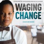 Saffron Burrows Instagram - ... during these lockdown days watch this fascinating doc streaming now free of charge until April 26th #wagingchange at #womenmakemovies virtual film fest. Brilliant contributions from @aoc @janefonda @sarujayaraman_roc #natakirhodes - the documentary makes the connection between the federal subminimum tip wage and the legacy of slavery, while also exposing its implications for workplace sexual harassment. here’s the link: https://bit.ly/39ObUoA @1fairwage_official @roc_united #janefonda #sarujayaraman #1fairwage #womenmakechange #aoc