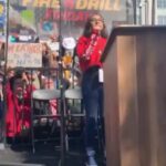 Saffron Burrows Instagram - See this young poet, and watch all the way to her last sentence... Repost from @firedrillfriday • We’re just getting started. Text JANE to 877-877 to take action with us! #LastChanceAlliance #OurLastChance #NoDrillingWhereWereLiving