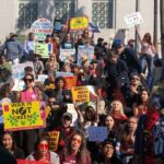 Saffron Burrows Instagram - #firedrillfridays @greenpeace_la #lastchancealliance