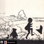 Saffron Burrows Instagram - Repost from @hayfestival using @RepostRegramApp - Piglet sidled up to Pooh from behind. "Pooh!" he whispered. "Yes, Piglet?" "Nothing," said Piglet, taking Pooh's paw. "I just wanted to be sure of you.” . - A.A. Milne, born #OnThisDay in 1882, in The House at Pooh Corner (illustrated by E.H. Shepard). #WinnieThePoohDay #aamilne #ehshepard