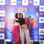 Sahana Sarvesh Instagram - Kick in theatres from tomorrow 👟 Dancing w cutie @hope.tanya @santa_santhanam @iamprashantraaj @hope.tanya @saregamatamil @FortuneFilms_offl #gilma #kick #santa #tanya #trending #ig #dance