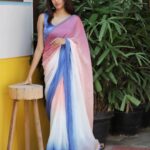 Sahana Sarvesh Instagram - Morning 🌸 . . . . . #portrait #portraitphotography #saree #sareelove #sareelover #sarees #desi #ethnicwear