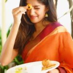 Sahana Sarvesh Instagram - Happyyyy Pongal 🌾♥️ . . . Thank you @fourpointsmahabs for having me! Had an absolutely fantastic time celebrating Pongal with you guys ♥️ Shot and edited by @frames_arw #pongalcelebration #pongal #tamilnadu #harvestseason #chennai #festival #festive