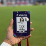 Sahana Sarvesh Instagram - Super happy to collaborate with @icc @meta as one of the 50 creators from India. SO stunned to witness the amount of work and discipline that goes behind every match. What an unforgettable experience! 😍 Thank you @anderson.samuel.r @metaindia for the opportunity ♥️💃🏽 #cwc2023 #cwc23 #metasuper50 Chepauk Stadium