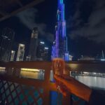 Sahana Sarvesh Instagram - Burj bumped into me in Dubai @travelwithatlys . . . #travelvlog #dubai #dubaidiaries #burjkhalifa #travellingourplanet