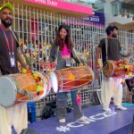 Sahana Sarvesh Instagram - My first worldcup experience! 😍 Big thank you to @meta @anderson.samuel.r for the opportunity :)) #icc #cwc2023 #cwc23 #metasuper50 #cricket #cricketlover #cricketlovers #newzealand #bangladesh