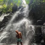 Saleh Abd El Nabi Instagram - #balidaily #waterfull #hoenymoon #actor Kanto Lampo Waterfall