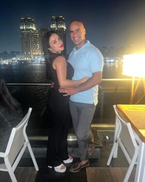 Saleh Abd El Nabi Instagram - Baby 2024 is coming in on month away. I wanted to take a moment to thank u for bringing me so much happiness in 2023 as we approach new year, im not asking for much 2024 all i wish for is that we continue to share our hearts love each other deeply annoy each other with our quirks,laugh together until our sides ache and overcome life’s challenges as a team.i want u to know that im yours completely and wholeheartedly and u r undeniably mine.our love is a bond that grows stronger with time,and it’s a love that i cherish more and more with each passing day.i love u not just for now,but forever and always.our journey together is something i hold dear and i cant wait to c what that future holds for us in 2024 and beyond 
 with u by my side,i know that the new year will be filled with adventurers,more love beautiful memories i appreciate all the moments we have shared and look forward to making many more together