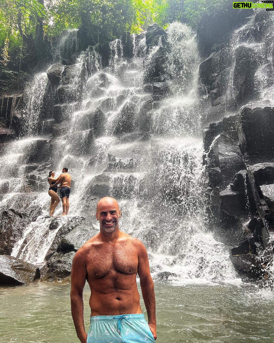 Saleh Abd El Nabi Instagram - #balidaily #waterfull #hoenymoon #actor Kanto Lampo Waterfall