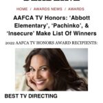 Salli Richardson-Whitfield Instagram - Although I was with my @winningtimehbo family I was honored to win Best Directing for @gildedagehbo . The opportunity to work with Julian Fellowes and the many talented actors on The Gilded age has been some of my greatest work. #directors #blackgirlmagic