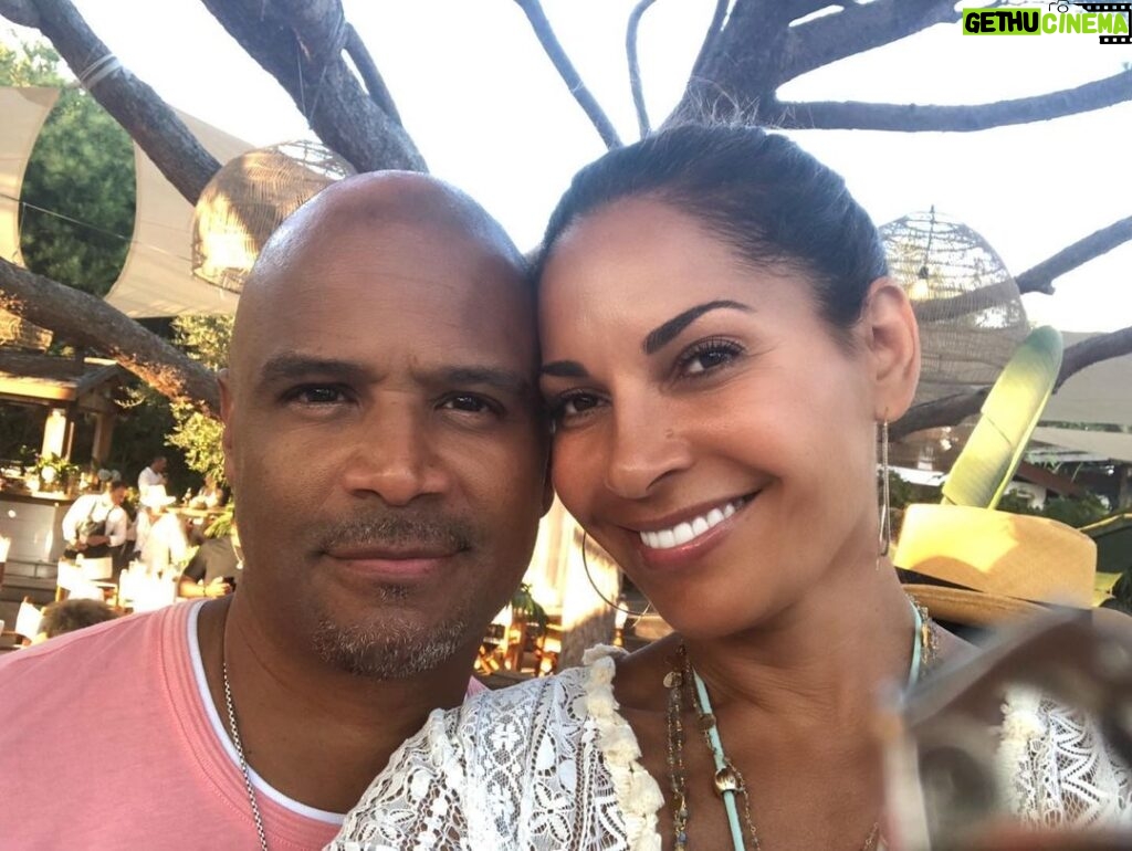 Salli Richardson-Whitfield Instagram - It’s been a busy day but I couldn’t let it go by without wishing my gorgeous husband @alldondre a glorious Happy Birthday. Still looking good honey.