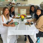 Salli Richardson-Whitfield Instagram - What a lovely perfect day that our husbands planned for us. @alldondre @therealchrisspencer @jefffriday and Erin Jones you did your thing. #happywifehappylife @bruceleejones27 thank you for the great food @chefshantai