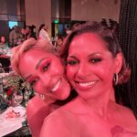 Salli Richardson-Whitfield Instagram - Photo dump alert. @essence as usual the luncheon was overwhelmingly fantastic. Always great to see so many friends. @regardstylehouse @makeupbydion dress by @maisonreemanahar