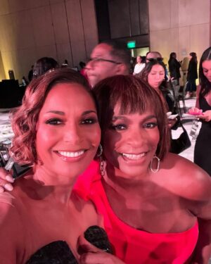 Salli Richardson-Whitfield Instagram - Photo dump alert. @essence as usual the luncheon was overwhelmingly fantastic. Always great to see so many friends. @regardstylehouse @makeupbydion dress by @maisonreemanahar