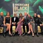 Salli Richardson-Whitfield Instagram - Outstanding night supporting our dear friends @jefffriday @iamnicolefriday @americanblackfilmfestival Honors. And as always we got our annual group photo with our tribe @therealchrisspencer @vspencerbx22 @limerickdawn Dan Limerick @alldondre . Thank you @angelikajozefczyk @makeupbydion @regardstylehouse for getting my Fit together.