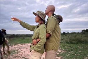 Salli Richardson-Whitfield Instagram - Merry Christmas from the motherland. @alldondre @parker.whitfield  South Africa is a dream come true. #safari