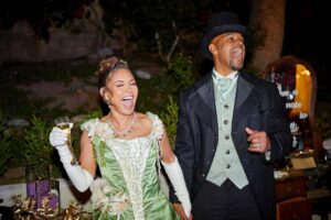 Salli Richardson-Whitfield Instagram - So my husband completely outdid himself this weekend and surprised me with a Gilded Age themed  55th birthday party. The love and thoughtfulness that was taken to achieve such a beautiful night was felt by all. @alldondre you are such a beautiful thoughtful husband and I love and appreciate you more as the years go on. #husbandgoals  And I cannot forget @cairoscustomevents @jocelyndcrawford for helping bring this party to life. Photo dump, and video to come next.