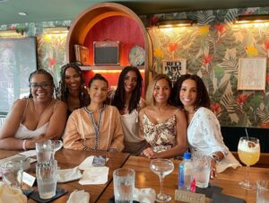 Salli Richardson-Whitfield Instagram - What a beautiful way to end our Miami trip and @americanblackfilmfestival weekend than with my beautiful husband, my kids and some of my best friends. Happy Father’s Day @alldondre I love you dearly.