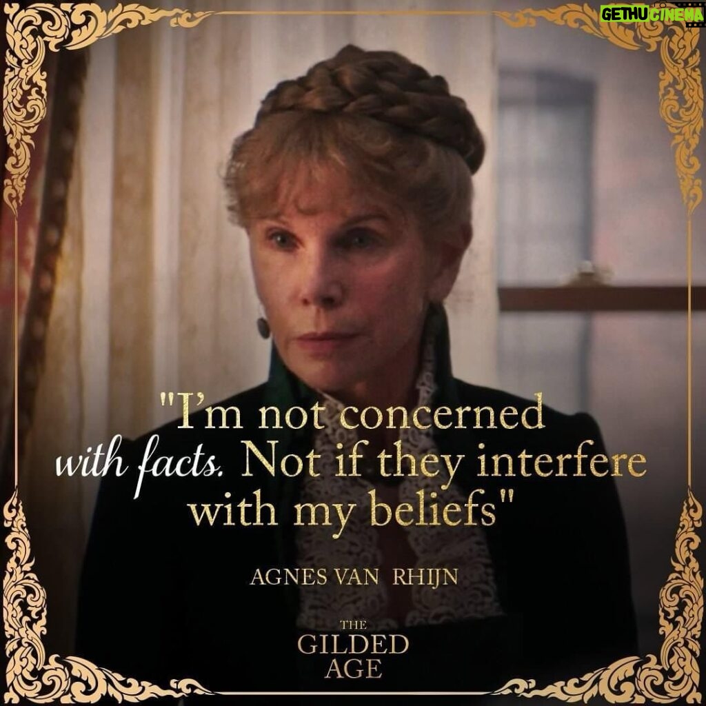 Salli Richardson-Whitfield Instagram - This may be my favorite quote of the whole season of @gildedagehbo