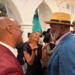 Salli Richardson-Whitfield Instagram - My heart is so heavy. I was given the honor to act with this man, Direct this man, play golf with this man and even share a cigar or two with this beautiful soul. @alldondre and I were always so happy to run into you and I’m so happy we were able to spend your 80th birthday with you. Heaven definitely has another angel. @officialrichardroundtree you will be missed.💔