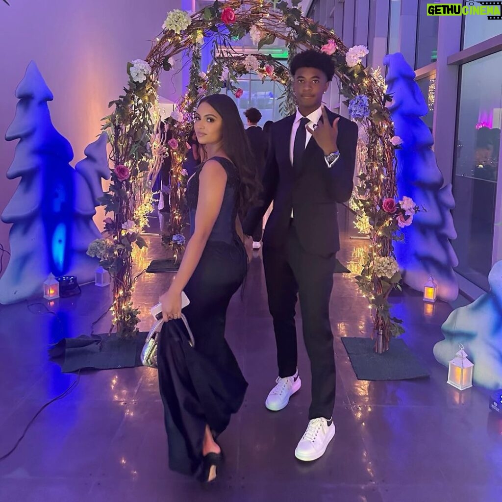 Salli Richardson-Whitfield Instagram - One Prom down and one to go. @iamlelarochon happy Mother’s Day and thank you and your hubby @antoinefuqua for raising such a magnificent young man. @nolimitfuqua @parker.whitfield @alldondre