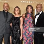 Salli Richardson-Whitfield Instagram - Outstanding night supporting our dear friends @jefffriday @iamnicolefriday @americanblackfilmfestival Honors. And as always we got our annual group photo with our tribe @therealchrisspencer @vspencerbx22 @limerickdawn Dan Limerick @alldondre . Thank you @angelikajozefczyk @makeupbydion @regardstylehouse for getting my Fit together.