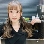 Sally Amaki Instagram - プリンアラモードになってたのでMiraree Tokyoさんでまた染めて頂きました🥰 順調に伸びてます🥰 美容院のすぐ後リハに行ったんですけど、ダンサーさんに「髪サラサラ過ぎじゃない？？」って褒められた🥰嬉しみ🥰