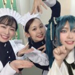 Sally Amaki Instagram - アンサンブル女の子のみんな🥰 覚えるダンスも多いし色んな役も早着替えが大変な中すぐに対応してて本当に尊敬しかないよ😭 . . ・まゆちゃんはシーンで近くにいることが多いからいつもお世話になってる🥰所作が美しいのだ😊いつも出番前に思わず肩揉んじゃうw ・りおちゃんは愛おしいたくあん眉毛☺️いつもベッタリくっついてる☺️美味しいインドカレー食べようね☺️今日も可愛かったよ🥰 ・ひなちゃん前髪神🤩いつも本番前パーフェクト💯税金のセリフ大好き🥰パーティーのシーンも好きよ🥰優しさの塊☺️ ・千織ちゃん💃🏻髪型によって本当に別人になるから凄いな！！っていつも舞台袖で思ってる！！ ダンスしてる時の立ち姿大好き💕 ・ほなみん😘実は一番最初に勇気を出して声をかけたほなみん🥰ダンス綺麗すぎてずっと見てられる🙈とにかく美しい🤩ツイッター作って早くフォローしたいよ〜😘 ・みくるん！ずっと優しいみくるん！いつも励ましてくれる😭ほんで歌上手すぎて泣いちゃう😭本番前いつも前髪チェックしてくれる🥰ありがトマト🍅笑顔に救われる☺️ . . みんなみんないつも笑顔で優しくて演技も歌もダンスも全部凄くて尊敬☺️ 残り２日！私も追いつけるように頑張るね>_<！