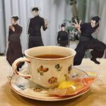 Sally Amaki Instagram – 推しが紅茶飲んでたから、熱い飲み物苦手なのに毎晩オシャレなティータイムしてる人はだーれだ？☕️🫖
.
I don’t like hot drinks but imma drink whatever he had. 
#推し活