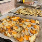 Sally Amaki Instagram – #あまーブン　明日は午前中からお仕事なんですが、朝ごはん作る時間に起きれないと思うので夜のうちにグリル野菜作りました🥰
今日は5種類です💃🏻💃🏻💃🏻