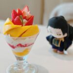 Sally Amaki Instagram – 朝早く起きてイチゴ食べに行ったのに二人してマンゴーメインのパフェ頼みましたwww
でも実はフルーツでマンゴーが上位で好きなのでこれは夢が詰まったパフェでした。