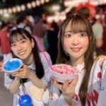 Sally Amaki Instagram – この間夏の子と夏してきました💕
人生数億年ぶりの屋台!
MATSURIシャツ貰っちゃった🤣
ここ数ヶ月毎月会ってる😚
最近の方が昔より仲が良い気がするのな〜ぜな〜ぜ?👯♀️
次は手持ち花火だ〜🥰🤌🏻🎇
.
.
#声優 #夏祭り #アイドル #オタ活