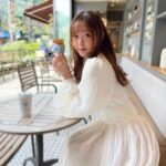 Sally Amaki Instagram - 萌ちゃんとカフェに行って来ました🥰 人生で初めてシュガーバターのクレープを食べました🥰 #ジェラピケカフェ