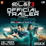 Salman Khan Instagram – டைகர்-அ பகைச்சுக்கிட்டா எல்லாருக்கும் அழிவுதான். இந்த முறை ஆட்டமே வேற! இப்பொழுதே #Tiger3Trailer -ஐ காணுங்கள் வருகிறது 
(Link in bio)

#Tiger3 உங்கள் அபிமான திரையரங்குகளில் நவம்பர் 12 முதல்.

Tiger-ah pagaichukitta ellarukum azhivudhan. Indha murai aattame vera! Ippozhudhe 
#Tiger3Trailer -ai kaanungal. varugiradhu 

#Tiger3 ungal abimana thiraiyarangugalil november 12 mudhal.

Releasing in Hindi, Tamil & Telugu. 

@katrinakaif | @therealemraan | #ManeeshSharma | @yrf | #YRF50 | #YRFSpyUniverse