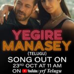 Salman Khan Instagram - Tiger + Zoya = Mazzedaar Party! 💃🕺 #LekePrabhuKaNaam song drops tomorrow at 11 AM *link in bio* #Tiger3 arriving in cinemas on 12th November. Releasing in Hindi, Tamil & Telugu. @katrinakaif | @therealemraan | #ManeeshSharma | @yrf | @ipritamofficial | @amitabhbhattacharyaofficial | @arijitsingh | @nikhitagandhiofficial | @vaibhavi.merchant | @madhankarky | @bennydayalofficial | @anushamani | @boselyricist | @anaitashroffadajania | #AlviraKhanAgnihotri | @ashley_rebello | @darshanjalan | #YRF50 | #YRFSpyUniverse