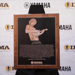 Sam Bush Instagram - Thank you to the members of the @intlbluegrass for the honor of receiving the ultimate award, the Bluegrass Hall of Fame.  I’m overwhelmed with gratitude to be included in the HOF class of 2023 along with @daviddawggrisman and Wilma Lee Cooper.  I’ve only ever wanted to play music and this recognition is beyond my wildest!
Thanks to all who made this accolade a reality,
Sam 

(Photo by Scott Sharpe)