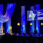 Sam Bush Instagram - The 2023 @intlbluegrass Awards was a night to remember! Congratulations to all winners and nominees, and a special congratulations to Sam for his induction into the Bluegrass Music Hall of Fame - a testament to his outstanding contributions to the genre and commitment to his craft! Cheers, too, to Sam, @jonweisberger and @smithsonianfolkways for winning the Industry Liner Notes of the Year for Radio John: The Songs of John Hartford! #sambush #bluegrassmusichalloffame #newgrass #IBMA #IBMAAwards Photos by Rob Laughter and Tom Beck