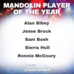 Sam Bush Instagram – Best of luck from the Sam Band Family to Sam at the @intlbluegrass Awards this weekend! Sam has been nominated for Mandolin Player of the Year (for the 34th consecutive year!), Album of the Year, and Industry Liner Notes of the Year for Radio John: The Songs of John Hartford. Congratulations, too, for his well deserved induction into the Bluegrass Music Hall of Fame! Cheers for the Father of Newgrass! 

#sambush #bluegrassmusichalloffame #newgrass #IBMA #IBMAAwards
