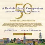 Sam Bush Instagram - LOW TICKET ALERT! Garrison Keillor's "A Prairie Home Companion American Revival" takes the stage tonight in Nashville, TN at @theryman. Sam will be there performing and celebrating this special 50th Anniversary of the show. Last minute ticket buyers, now's your chance to secure your spot. If you can't make it, you can purchase a live stream ticket! The Ryman Tkts: https://www.ryman.com/.../2024-01-11-prairie-home... Livestream Tkts: https://www.nugs.net/live-download.../35654-WEBCAST.html... #sambush #bluegrass #newgrass #sambushband #aprairiehomecompanionamericanrevival #theryman