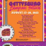 Sam Bush Instagram - Gettysburg, are you ready to jam?! Next Thursday, August 17th Sam and band are playing the 85th Annual @gettysburgbluegrass Festival in Gettysburg, PA! Join us for four days of bluegrass bliss at the @granitehillcamping Resort. Tickets and camping packages available here: https://www.gettysburgbluegrass.com/august-festival/tickets/ #sambush #sambushband #newgrass #bluegrass #gettysburg #gettysburgbluegrassfestival