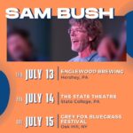 Sam Bush Instagram - Lots of mandolin pickin' ahead! Sam and band are rockin' in the North this weekend, kicking things off in Hershey, PA tonight, then State College, PA Friday and Oak Hill, NY Saturday. Any last minute ticket buyers, it's your time to shine! Check out https://www.sambush.com/tour for tickets to all three. #sambush #sambushband #bluegrass #newgrass #hershey #statecollege #oakhill #newyork #pennsylvania