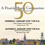 Sam Bush Instagram - Sam will be guesting at the next two performances of Garrison Keillor’s "A Prairie Home Companion American Revival" this week! Celebrating 50 years of this fantastic show! Don't miss it Thursday, 1/11 at @theryman in Nashville, TN or Saturday, 1/13 at the McCain Auditorium in Manhattan, KS! Tickets for 1/11: https://www.ryman.com/event/2024-01-11-prairie-home-companion-at-7-30-pm Tickets for 1/13: https://mccain.k-state.edu/events/2023-2024/24-01-13-a-prairie-home-companion.html #sambush #bluegrass #newgrass #sambushband #aprairiehomecompanionamericanrevival #theryman #mccainauditorium