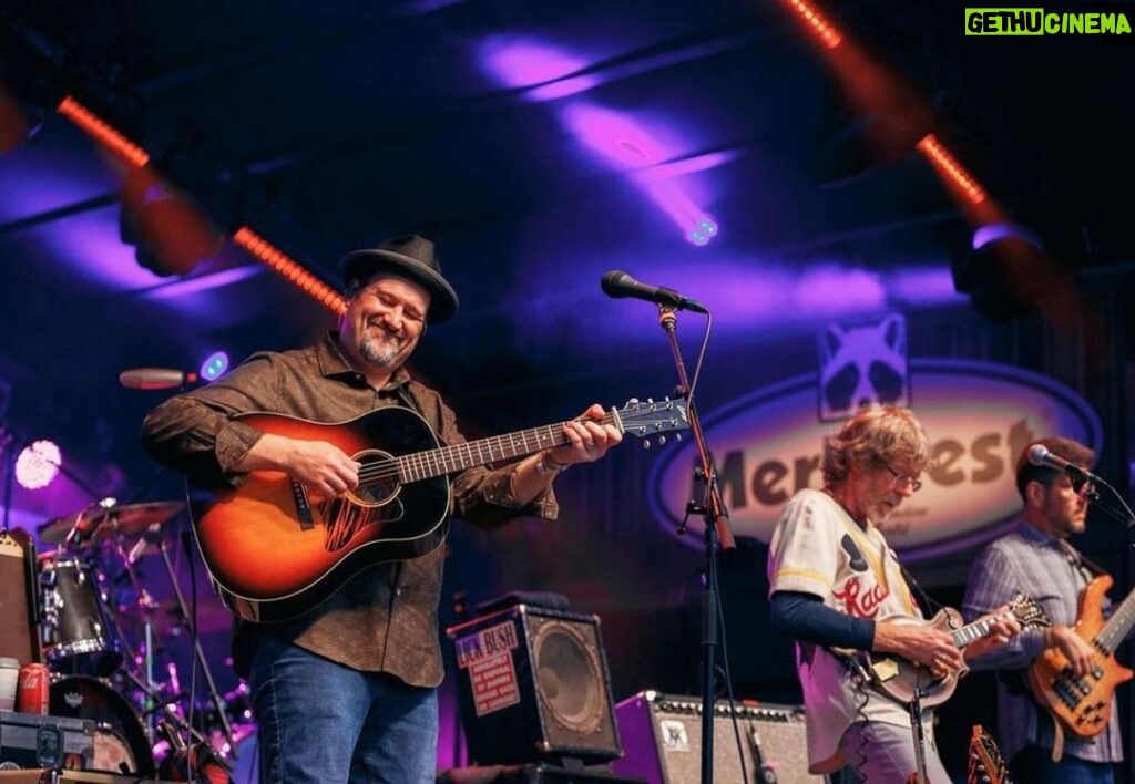 Sam Bush Instagram - How we LOVE @merlefest! Sam and band are returning next year too! Join us in Wilkesboro, NC in April, 2024! Tickets are on sale now: https://merlefest.org/purchase/ #sambush #sambushband #newgrass #bluegrass #merlefest #wilkesboro #northcarolina Photos by: @heidih.music